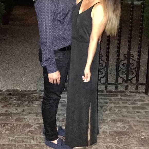 Women's Vera Moda Dark Grey Maxi Dress - Size XS - Picture 6 of 7